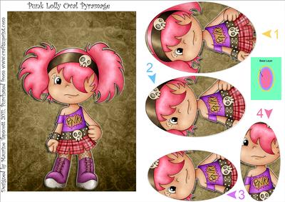 Punk Lolly Oval Pyramage