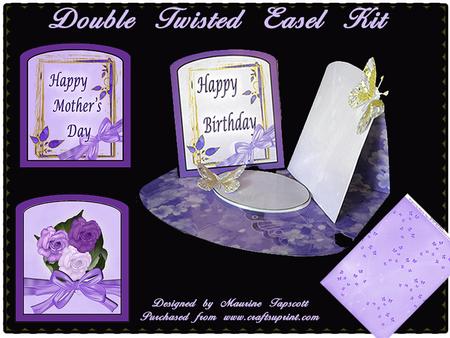 Floral Vibes Double Twist Easel Kit