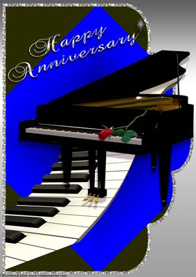 Baby - You're Grand Scallop Edge A4 Blue