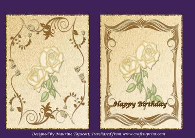 Subtle Rose Toppers 5x7