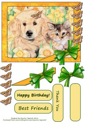 Unlikely Buddies Bringing You Best Wishes