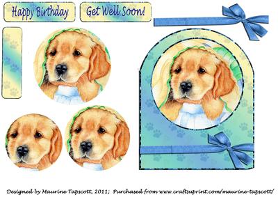 Cute Puppy Roundtop Pyramid