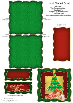 Cookies for Santa Mini-easel
