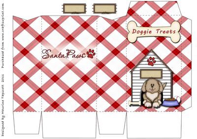 Santa Paws Pinch Bag