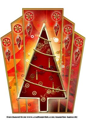 Christmas Art Deco Meets Steampunk