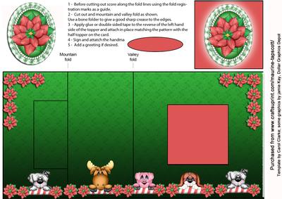 Candy Cane Critters Nohole Over the Edge
