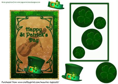 Happy St Patricks Day 5x7