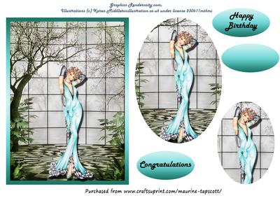 Lady in the Glass House