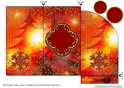 Steampunk Christmas Wallet