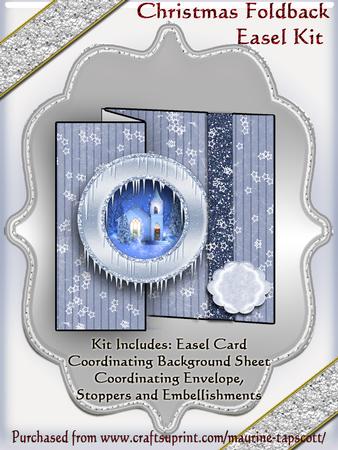 Foldback Easel Christmas Church Kit