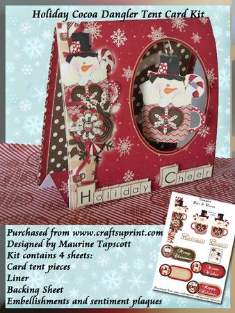 Holiday Cocoa Tent Card Kit