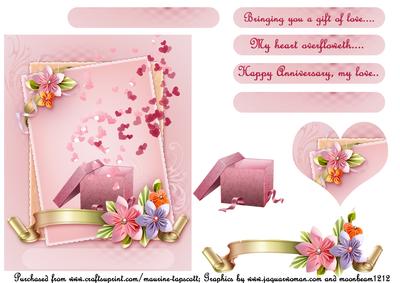 Gift of Love 5x7 Topper