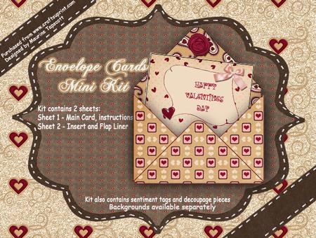 Envelope Card Mini Kit - Cherish