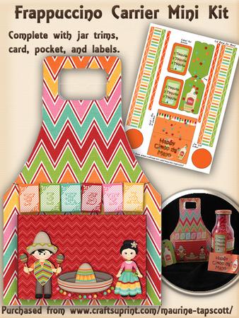 Frappuccino Carrier - Fiesta Time