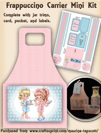 Frappuccino Carrier - Cute Nurses