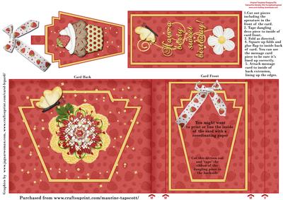 Berry Sweet Birthday Aperture Card