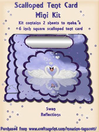 Swan Reflections Purple Mini-kit