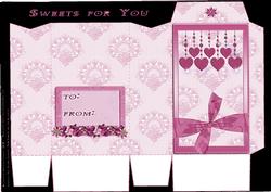 Pink Lace Pinch Bag