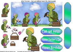 Silly Turtles Girls Can We Help?