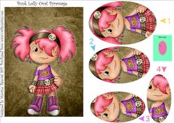 Punk Lolly Oval Pyramage