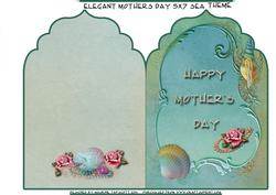 Mother's Day from the Sea Elegant Top 5x7