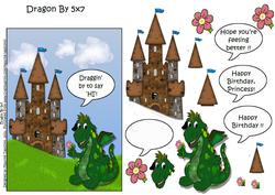 Dragon by 5x7