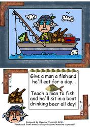Gus - Fishing and Drinking Beer