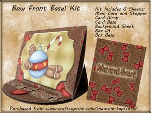 Bow Front Easel Kit - Warm at Heart