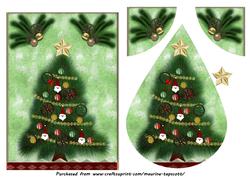Steampunk Christmas3 5x7