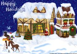 Snowy Village