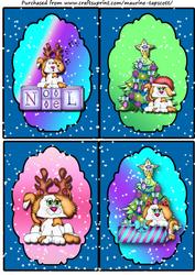 Oscar Christmas Toppers