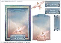 Wings of Joy 5x7 Topper