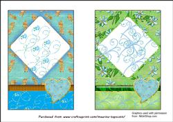 Pretty Spring 5x7 Toppers