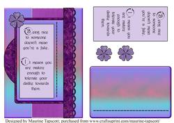 Being Nice 5x7