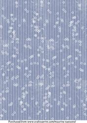 Stars on a Blue Striped Background
