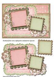 Vintage Floral 5x7 Topper