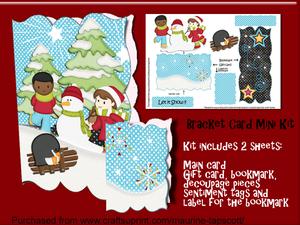 Minikit - 5x7 Fun in the Snow Bracket Card