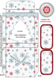 Cookie Pocket - Snowflakes - New & Improved Design