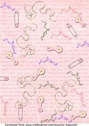 Baby Girl Background Sheet