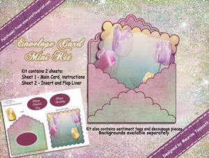 Envelope Card Mini Kit - Tulips