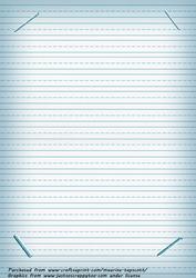 Cursive Writing Paper Background