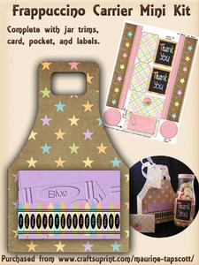 Frappuccino Carrier - Teacher Pastels