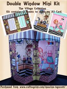 Double Window Mini Kit - Beauty Shop & Seamstress