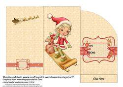 Santa's Helper Money Wallet