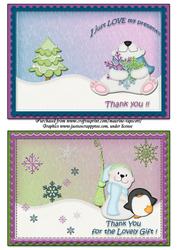 Snowbuddies Thank You Set