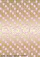 Pink Lacy Roses on Gold Background