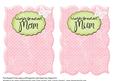 World's Greatest Mom/mum Insert