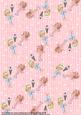Pink Striped Nurse Background
