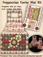 Frappuccino Carrier - Christmas Holly