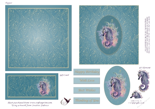 Mystic Seahorse Glow